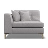 Maddie Standard Back Fabric Seat Unit With 1 Arm
