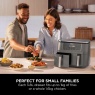 Ninja Ninja DZ300UK 6-in-1 Dual Zone Air Fryer 7.6L - Gun Metal Grey