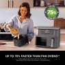 Ninja Ninja DZ300UK 6-in-1 Dual Zone Air Fryer 7.6L - Gun Metal Grey