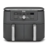 Ninja Ninja DZ400UK MAX 6-in-1 Dual Zone Air Fryer 9.5L - Gun Metal Grey