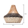 BHS BHS Lauren Rattan Easyfit Light Shade 45cm - Natural