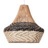 BHS BHS Lauren Rattan Easyfit Light Shade 45cm - Natural