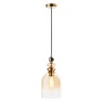 BHS BHS Seline Champagne 1 Light Pendant - Brass