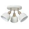 BHS BHS Dale Galley 3 Light Ceiling Light - Ivory