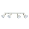 BHS BHS Dale Galley 4 Light Diner Bar Light - Ivory