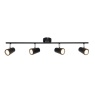 BHS BHS Frida Ceiling Spotlight Bar - Black