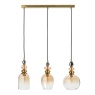 BHS BHS Seline Champagne 3 Light Diner Pendant - Brass
