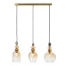 BHS BHS Seline Champagne 3 Light Diner Pendant - Brass