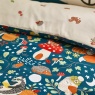 Catherine Lansfield Catherine Lansfield Fox & Woodland Friends Single Duvet Set - Blue/Multi