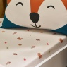 Catherine Lansfield Catherine Lansfield Fox & Woodland Friends Single Fitted Sheet - White