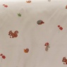 Catherine Lansfield Catherine Lansfield Fox & Woodland Friends Single Fitted Sheet - White