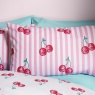 Catherine Lansfield Catherine Lansfield Disco Cherries Duvet Set - Pink