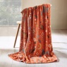 Catherine Lansfield Catherine Lansfield Enchanted Twilight Fleece Throw 130x170cm - Burnt Orange
