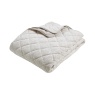 Catherine Lansfield Catherine Lansfield Corded Leaves Bedspread 240x260cm - Champagne