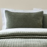 Bianca Bianca Attica Velvet Pillowsham Pair - Green