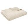 Bianca Bianca Attica Velvet Bedspread 240x260cm - Natural