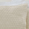 Bianca Bianca Attica Velvet Pillowsham Pair - Natural