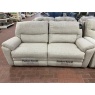 Parker Knoll Parker Knoll Hampton Large 2 Seater Double Power Recliner Sofa - Latitude Natural Fabric