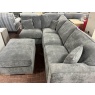 Buoyant Upholstery Bertie FST/LFC/RH2 Standard Back Corner Group - Kingston Grey Fabric & Light Beech Feet