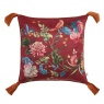 Dreams & Drapes Bejewelled Filled Cushion 43cm - Spice