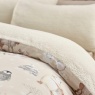 Catherine Lansfield Winter Friends Fleece Duvet Set - Natural