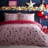Fusion Festive Fancy Duvet Set - Pink