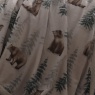 Dreams & Drapes Bear Walks Throw - Natural