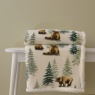 Dreams & Drapes Bear Walks Throw - Natural