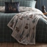 Dreams & Drapes Bear Walks Throw - Natural