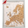 Xystos Travel Map Europe Desk - Grey