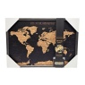 Xystos Travel Map World XL Desk - Black