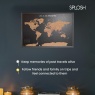 Xystos Travel Map World Desk Small- Black