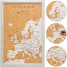 Xystos Travel Map Europe Small - Grey