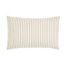Helena Springfield Ticking Stripe Duvet Set - Graphite/Copper