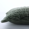 Laura Ashley Scalloped Cushion - Pine Green