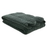 Laura Ashley Scalloped Bedspread - Pine Green