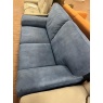 HTL Annie 2 Seater Sofa - Blue Fabric