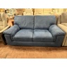 HTL Annie 2 Seater Sofa - Blue Fabric