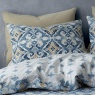 Pineapple Elephant Inara Ikat Indigo Duvet Set - Blue