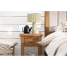 Baker Furniture Juniper 1 Drawer Bedside Table - Smoked Oak
