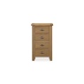 Baker Furniture Juniper 4 Drawer Tall Chest of Drawers - Smoked Oak