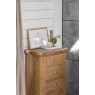 Baker Furniture Juniper 4 Drawer Tall Chest of Drawers - Smoked Oak