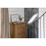 Baker Furniture Juniper 4 Drawer Tall Chest of Drawers - Smoked Oak