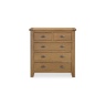 Baker Furniture Juniper 5 Drawer Chest of Drawers - Smoked Oak