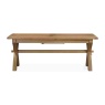 Baker Furniture Juniper Cross-Leg Extending Dining Table 150cm-200cm - Smoked Oak