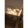 Baker Furniture Juniper Cross-Leg Extending Dining Table 200-250cm - Smoked Oak