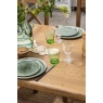 Baker Furniture Juniper Cross-Leg Extending Dining Table 200-250cm - Smoked Oak