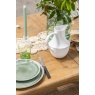 Baker Furniture Juniper Cross-Leg Extending Dining Table 200-250cm - Smoked Oak