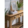 Baker Furniture Juniper Console Table - Smoked Oak