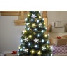 Festive Festive White & Warm White Fibre Optic Christmas Tree - 90cm